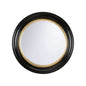 Midnight Circular Wood Framed Wall Mirror - LOOMLAN - Chelsea House - Wall Mirrors