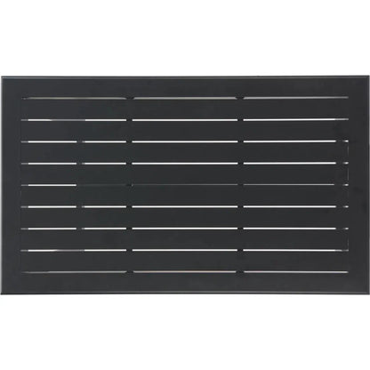 Midnight Wave Black Rectangular Bar Table - LOOMLAN - Zuo Modern - Bar Tables