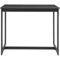 Midnight Wave Black Rectangular Bar Table - LOOMLAN - Zuo Modern - Bar Tables