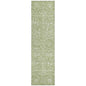 Mila Green Washable Indoor-Outdoor Rug-Outdoor Rugs-LOOMLAN Rugs-2'3" x 7'6"-LOOMLAN
