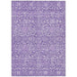 Mila Purple Washable Indoor-Outdoor Rug-Outdoor Rugs-LOOMLAN Rugs-2'6" x 3'10"-LOOMLAN