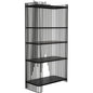 Mila Steel Black Etagere-Etageres-Noir-LOOMLAN