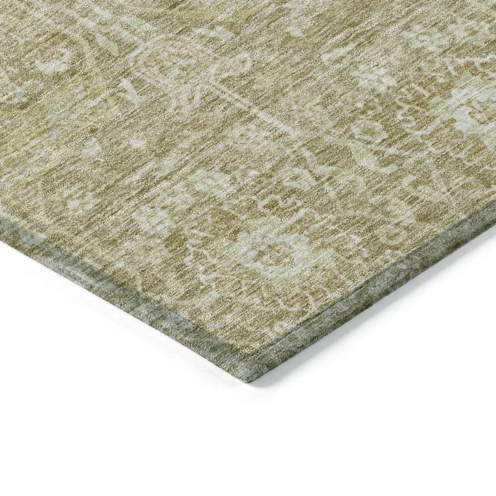 Mila Taupe Washable Indoor-Outdoor Rug-Outdoor Rugs-LOOMLAN Rugs-LOOMLAN