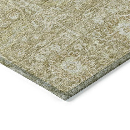 Mila Taupe Washable Indoor-Outdoor Rug-Outdoor Rugs-LOOMLAN Rugs-LOOMLAN