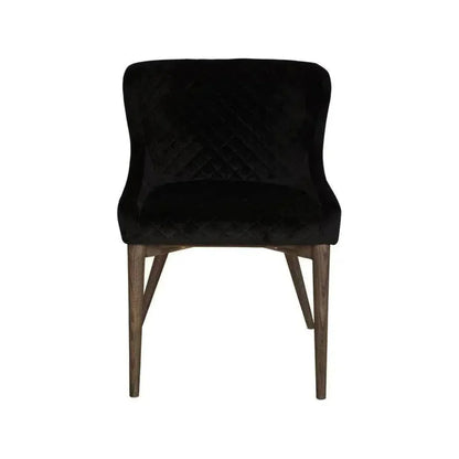 Mila Wood Full Back Armless Dining Chair 2PC - LOOMLAN - LH Imports - Dining Chairs