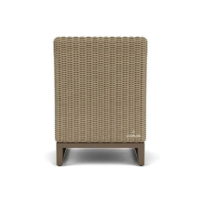 Milan Dining Armchair Premium Wicker Furniture Made USA-Outdoor Dining Chairs-Lloyd Flanders-LOOMLAN