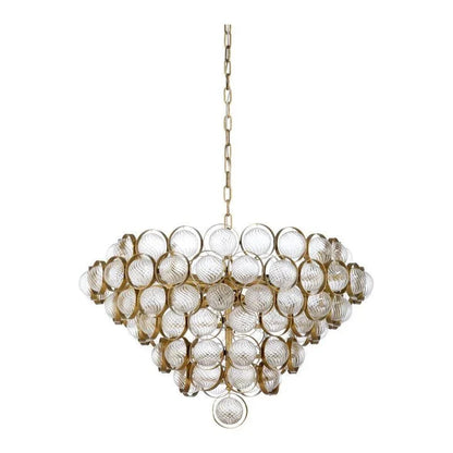 Milan Glass Ornaments Made Chandelier - LOOMLAN - Chelsea House - Chandeliers