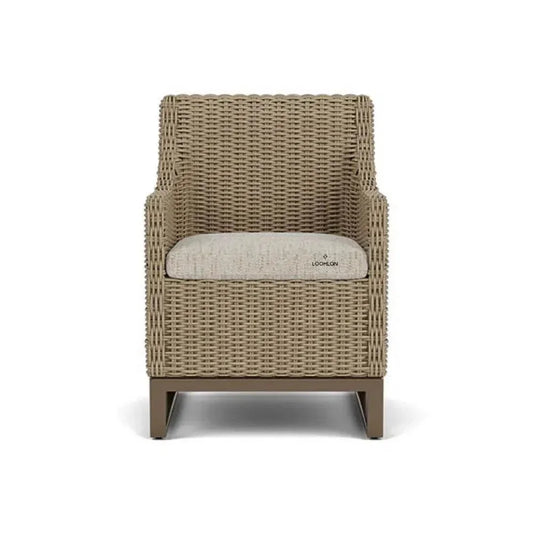 Milan Outdoor Replacement Cushion For Dining Armchair-Outdoor Replacement Cushions-Lloyd Flanders-LOOMLAN