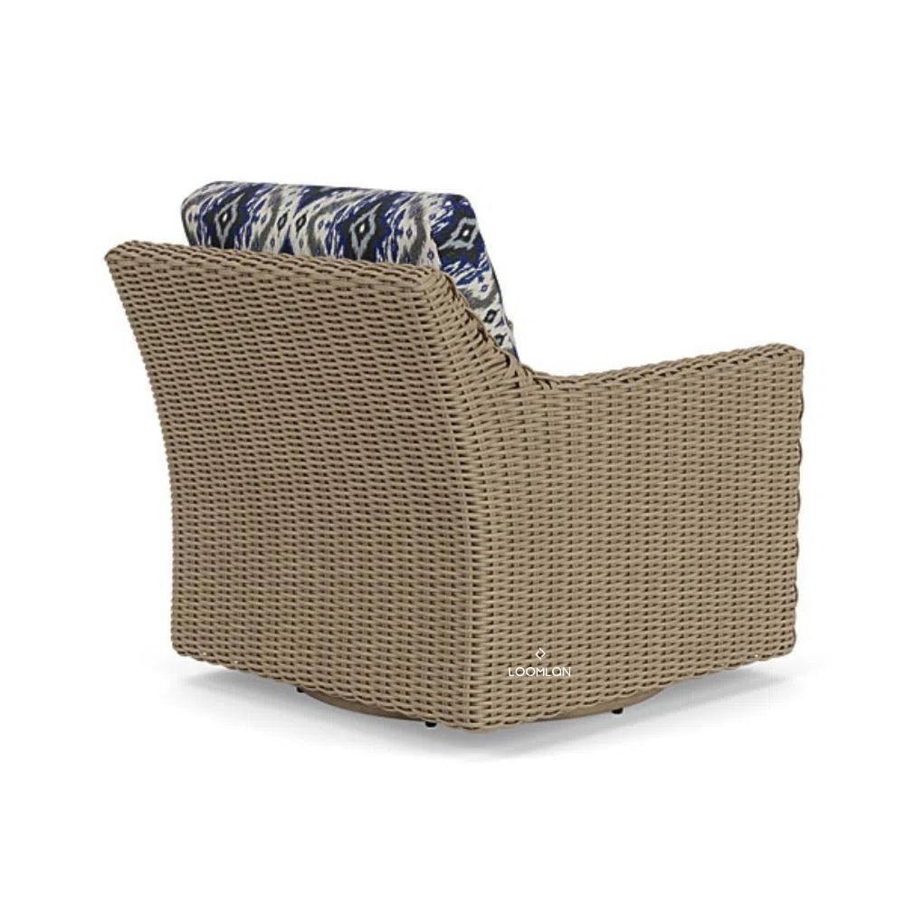 Milan Outdoor Replacement Cushion For Swivel Chair-Outdoor Lounge Chairs-Lloyd Flanders-LOOMLAN