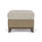 Milan Outdoor Sunbrella Replacement Cushion For Ottoman-Outdoor Replacement Cushions-Lloyd Flanders-LOOMLAN