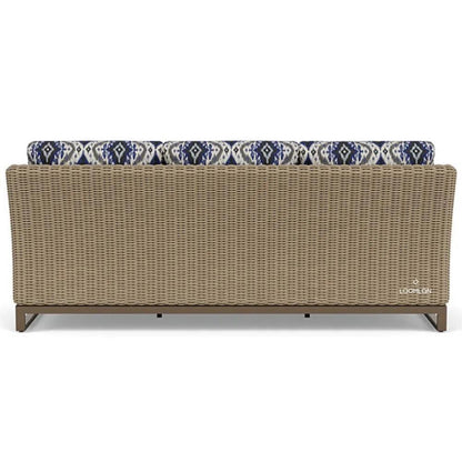 Milan Sofa Premium Wicker Furniture Made USA - LOOMLAN - Lloyd Flanders - Outdoor Sofas & Loveseats