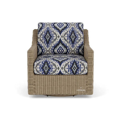 Milan Swivel Glider Lounge Chair-Outdoor Lounge Chairs-Lloyd Flanders-LOOMLAN