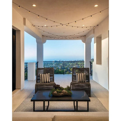 Milano Aluminum Outdoor Club Chair-Outdoor Accent Chairs-Sunset West-LOOMLAN