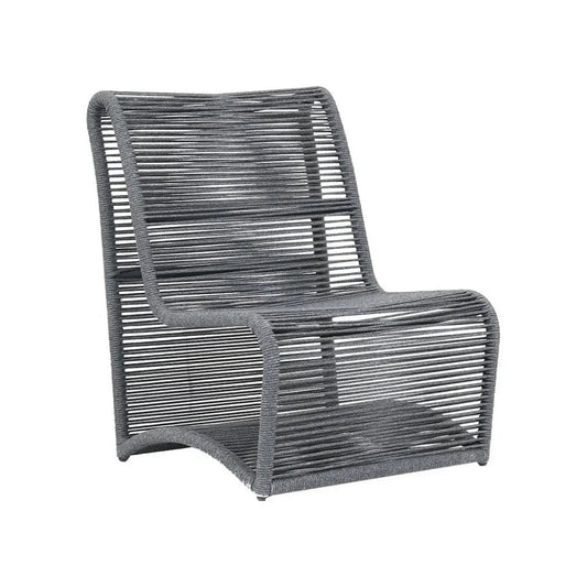 Milano Aluminum Outdoor Club Chair-Outdoor Accent Chairs-Sunset West-LOOMLAN