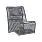 Milano Aluminum Outdoor Club Chair-Outdoor Accent Chairs-Sunset West-LOOMLAN