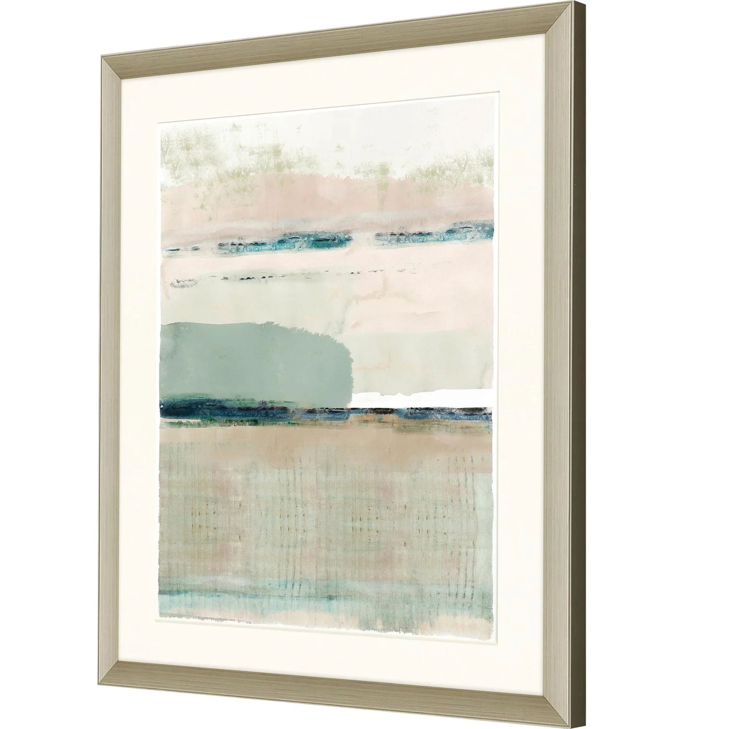 Miles Away Green Framed Wall Art