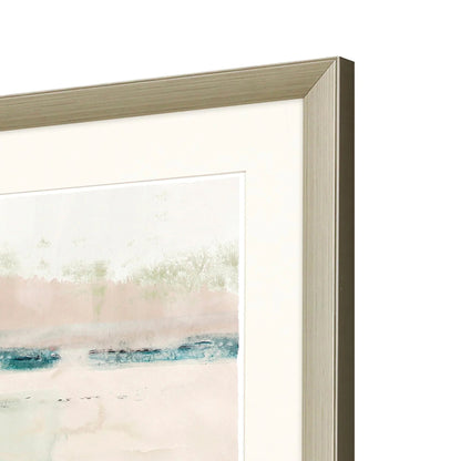 Miles Away Green Framed Wall Art