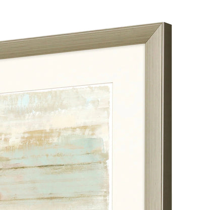 Miles Away Green Framed Wall Art