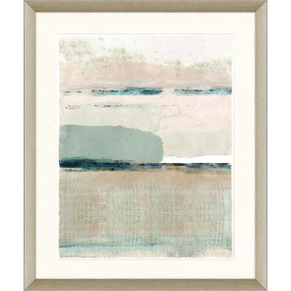 Miles Away Green Framed Wall Art