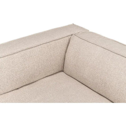 Miles Linen Sofa Low Profile 109" - LOOMLAN - Sarreid - Sofas & Loveseats
