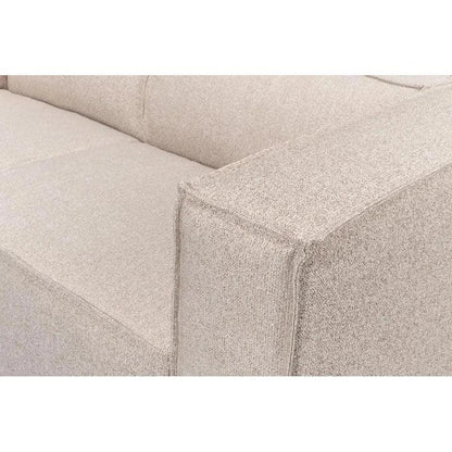 Miles Linen Sofa Low Profile 109" - LOOMLAN - Sarreid - Sofas & Loveseats