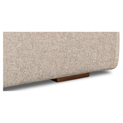 Miles Linen Sofa Low Profile 109" - LOOMLAN - Sarreid - Sofas & Loveseats