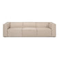 Miles Linen Sofa Low Profile 109" - LOOMLAN - Sarreid - Sofas & Loveseats