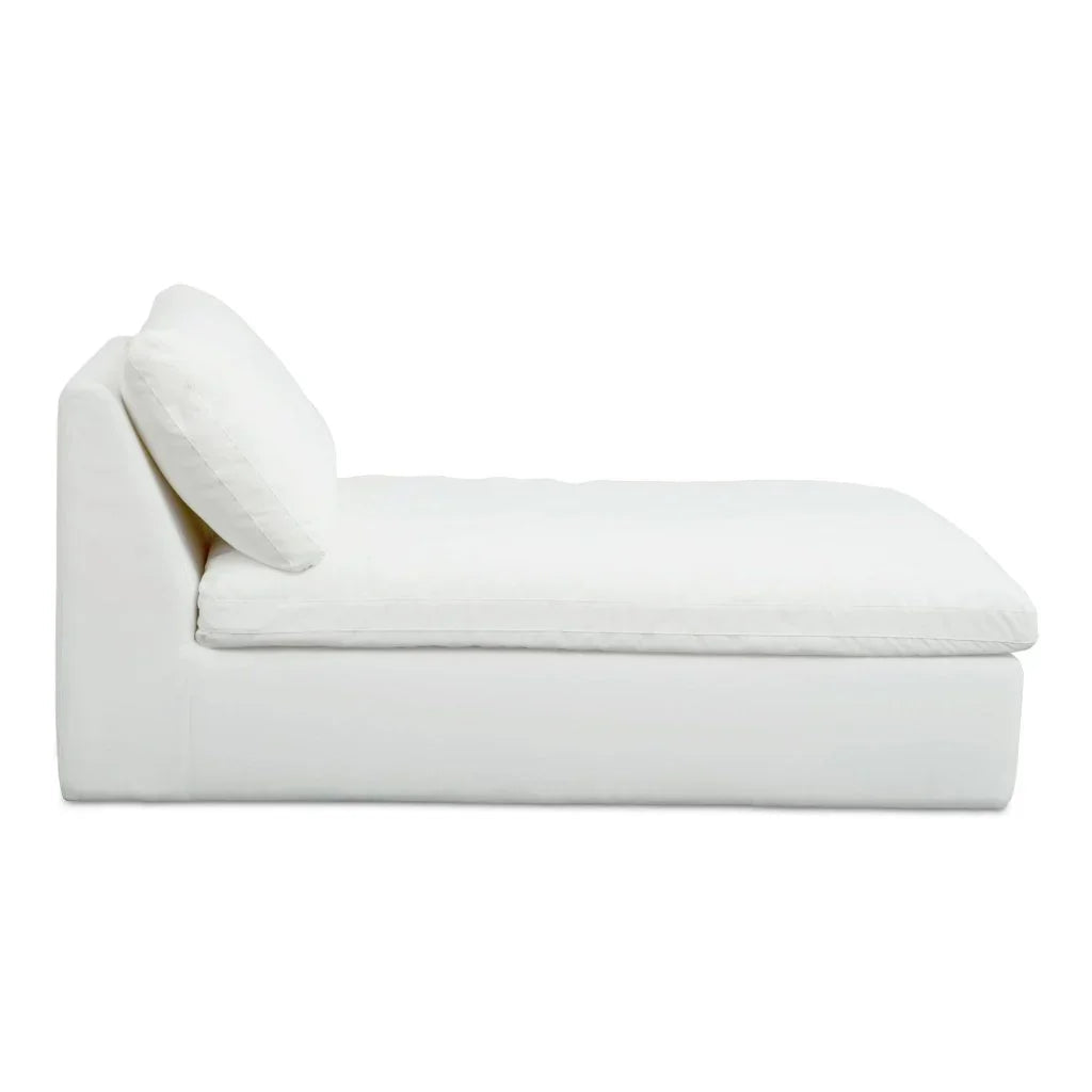 Miles Olefin Fabric Outdoor Chaise-Outdoor Chaises-Moe's Home-LOOMLAN
