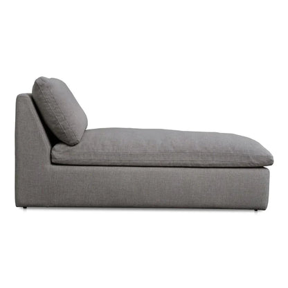 Miles Olefin Fabric Outdoor Chaise-Outdoor Chaises-Moe's Home-LOOMLAN