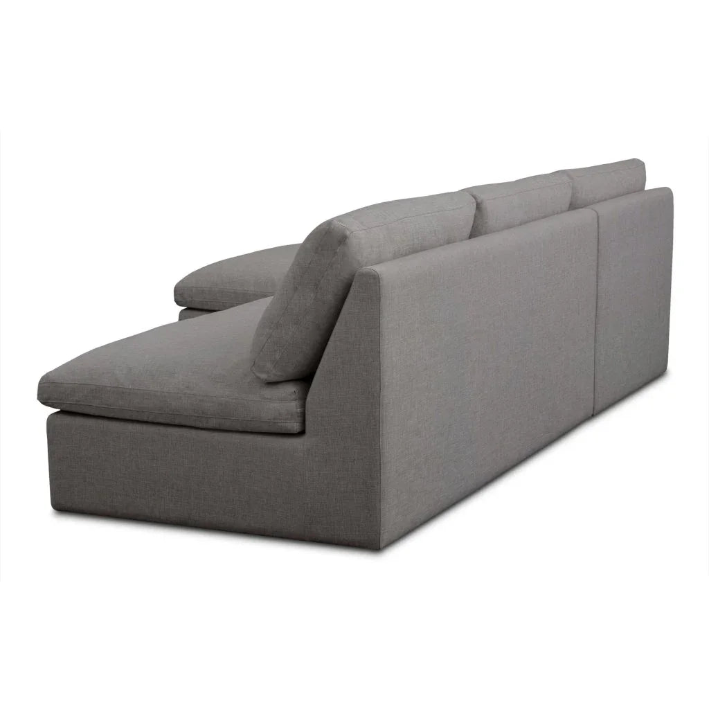 Miles Olefin Fabric Outdoor Modular Sofa (Set Of 2) - LOOMLAN - Moe's Home - Outdoor Sofas & Loveseats