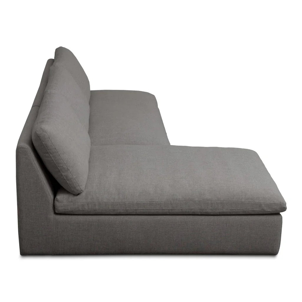 Miles Olefin Fabric Outdoor Modular Sofa (Set Of 2) - LOOMLAN - Moe's Home - Outdoor Sofas & Loveseats