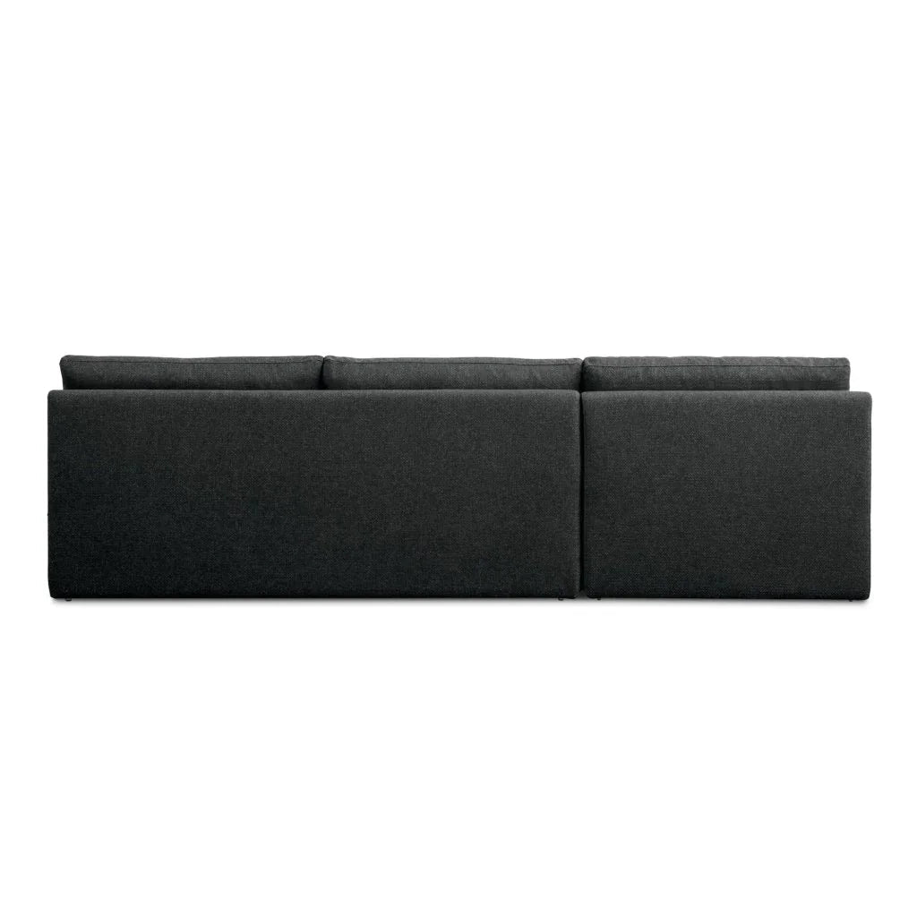 Miles Olefin Fabric Outdoor Modular Sofa (Set Of 2) - LOOMLAN - Moe's Home - Outdoor Sofas & Loveseats