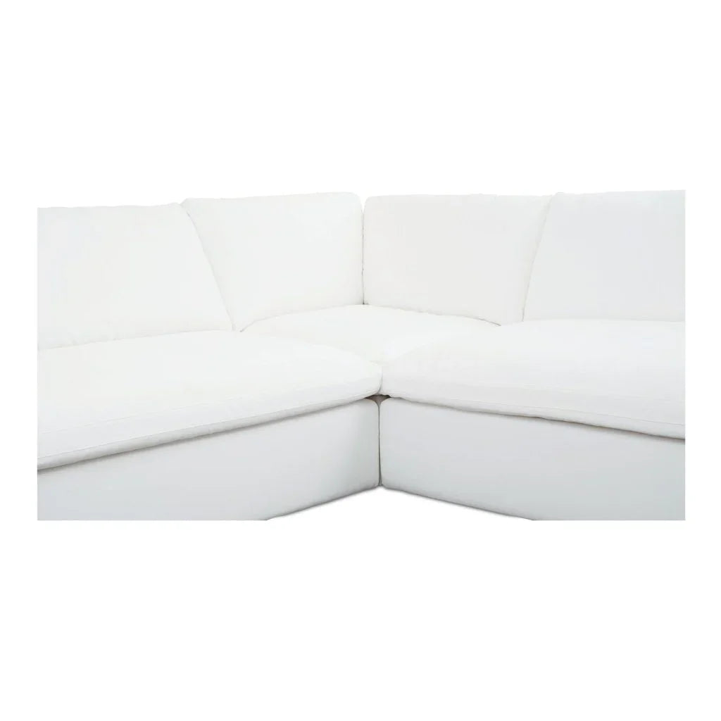Miles Olefin Fabric Outdoor Sofa (Set Of 3) - LOOMLAN - Moe's Home - Outdoor Sofas & Loveseats