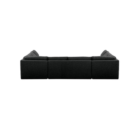Miles Quick Dry Outdoor Sectional Sofa (Set Of 5) - LOOMLAN - Moe's Home - Outdoor Sofas & Loveseats