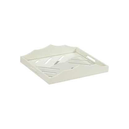 Miles River Wooden Cream Tray - LOOMLAN - Chelsea House - Trays