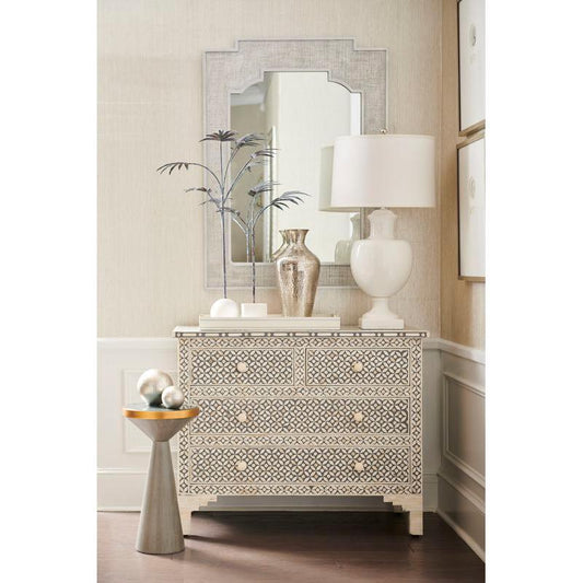 Milford Four Drawer Artistic Chest - LOOMLAN - Chelsea House - Chests