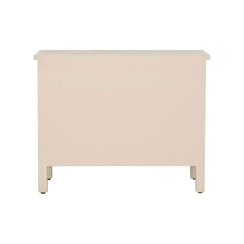 Milford White Bone Inlay Made Artistic Chest - LOOMLAN - Chelsea House - Chests