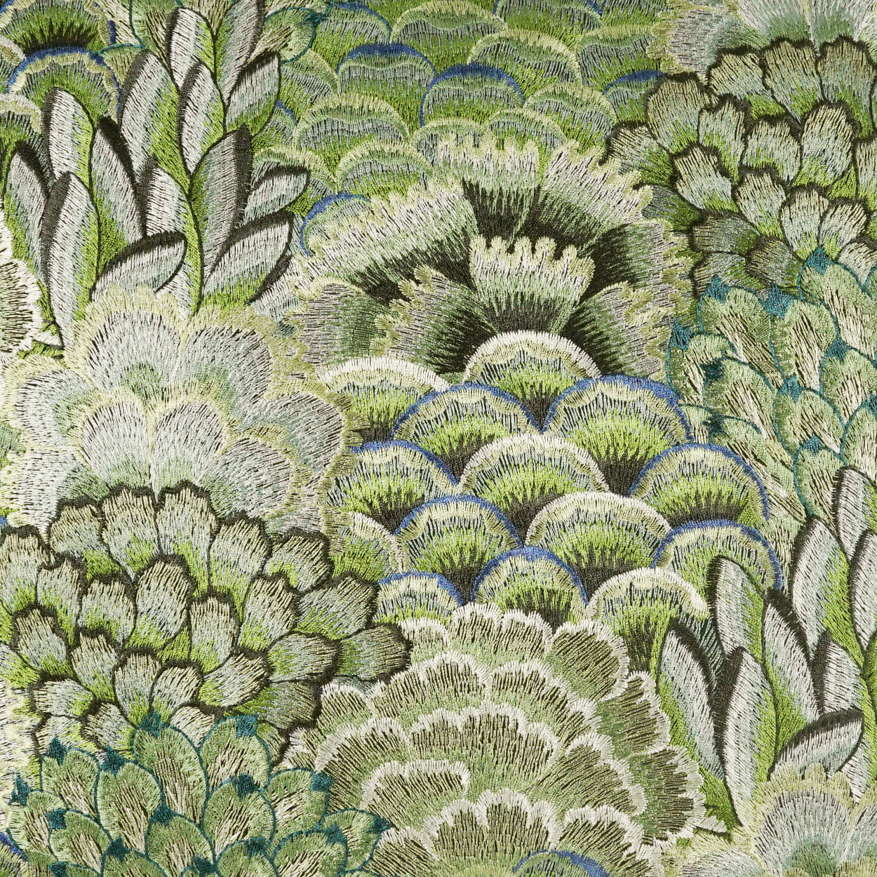 Milla Green Throw Pillow