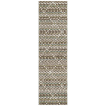 Millicent Brown Washable Indoor - Outdoor Rug - LOOMLAN - LOOMLAN Rugs - Outdoor Rugs