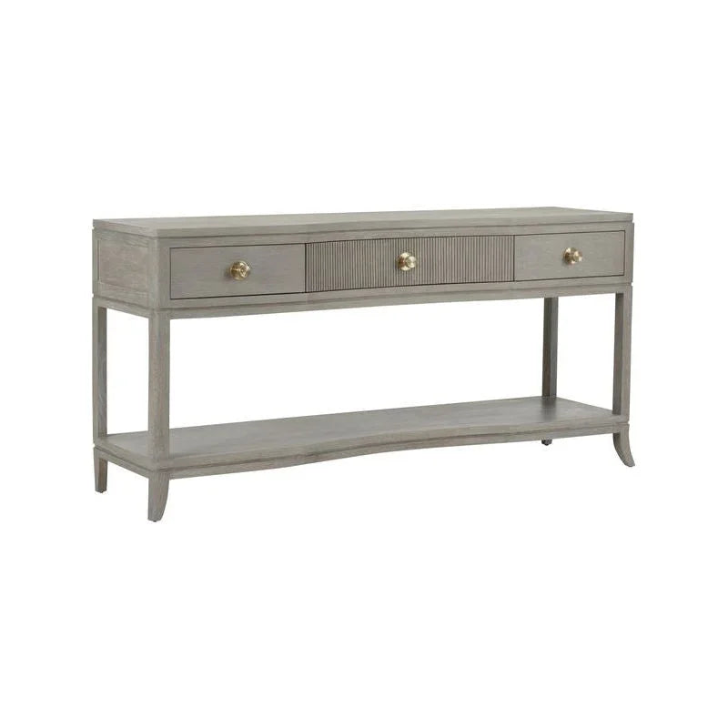 Millie Grey Wash Rectangular Console Table - LOOMLAN - Chelsea House - Console Tables