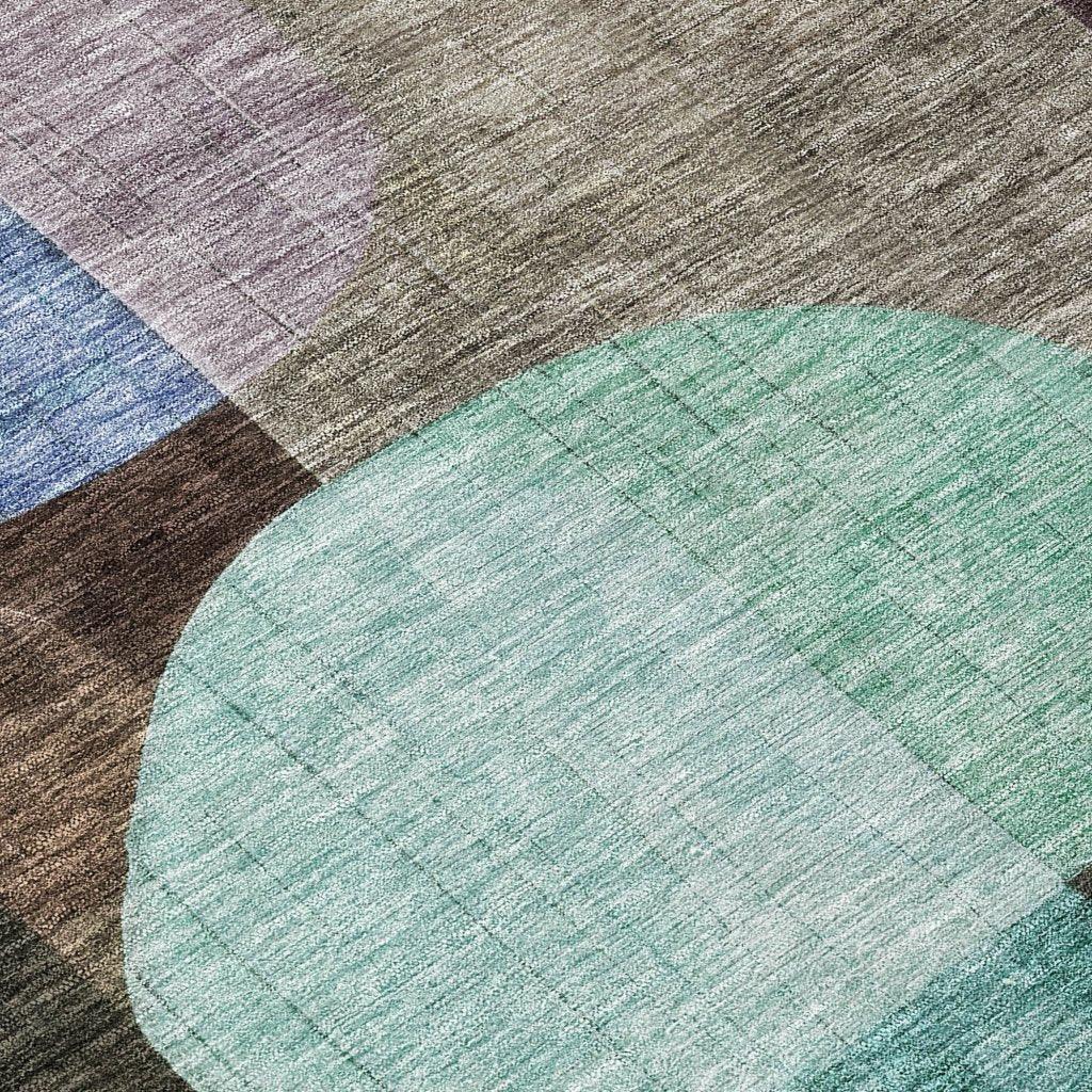 Milo Brown Washable Indoor-Outdoor Rug-Outdoor Rugs-LOOMLAN Rugs-LOOMLAN