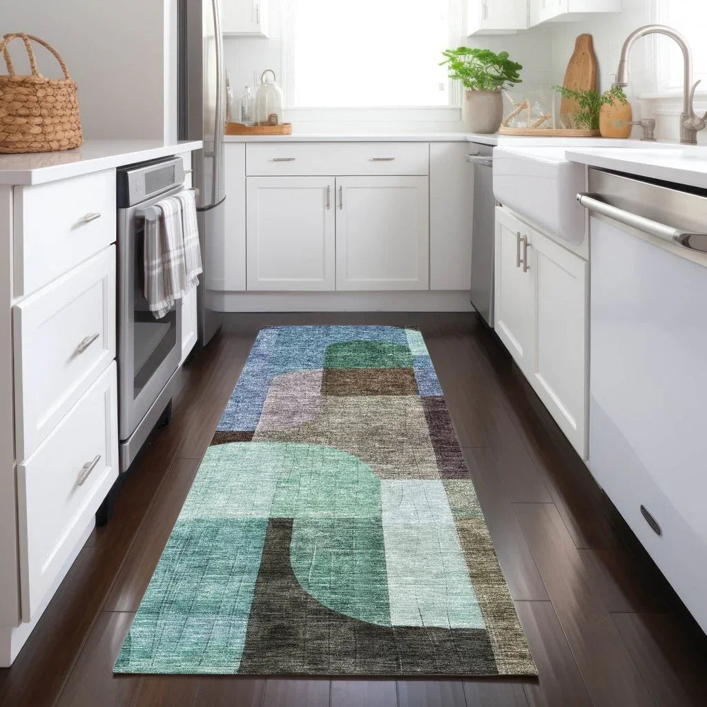 Milo Brown Washable Indoor-Outdoor Rug-Outdoor Rugs-LOOMLAN Rugs-LOOMLAN