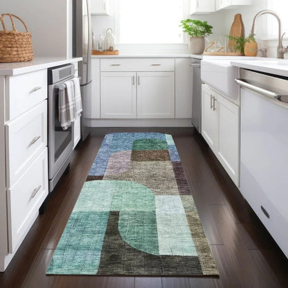 Milo Brown Washable Indoor-Outdoor Rug-Outdoor Rugs-LOOMLAN Rugs-LOOMLAN