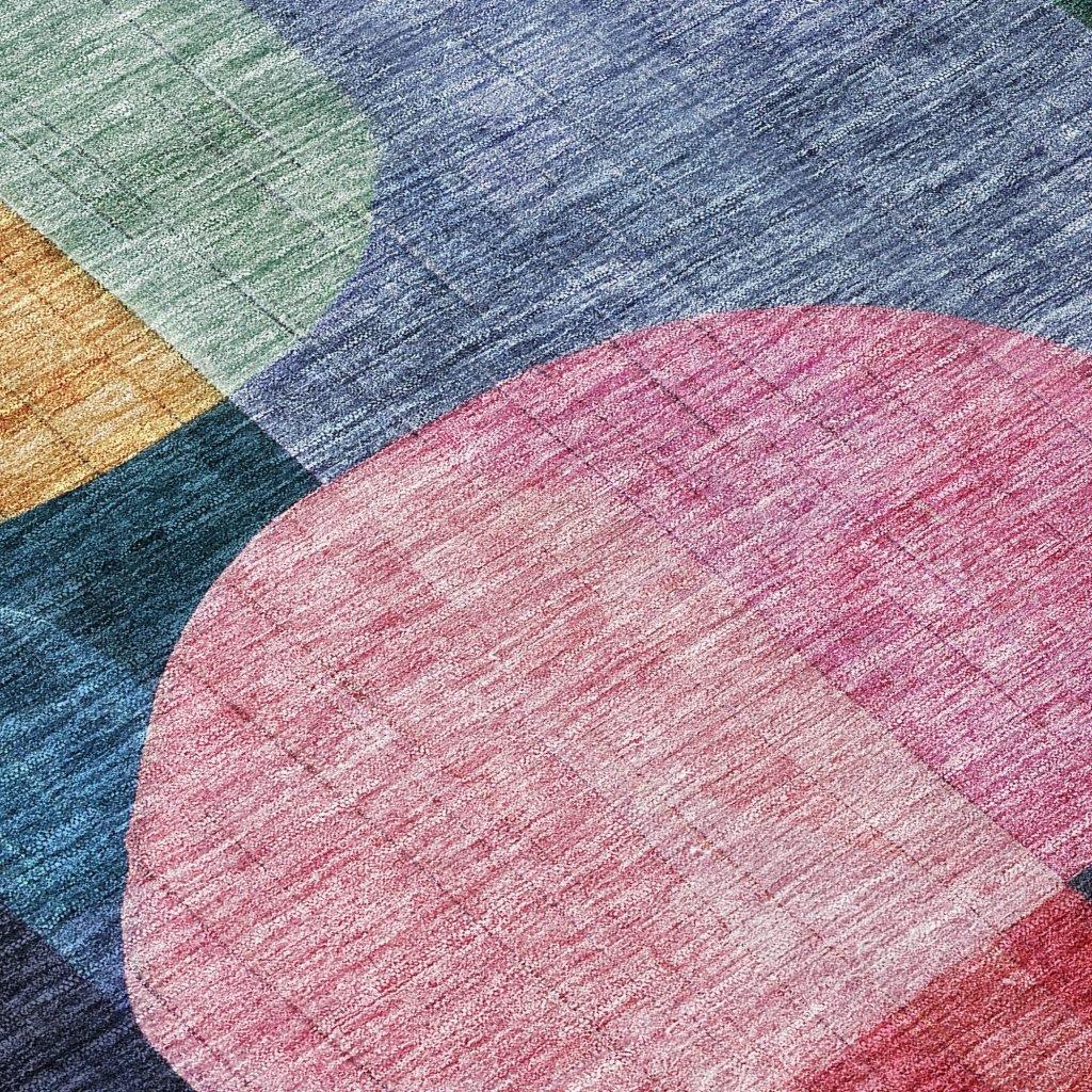 Milo Green Washable Indoor-Outdoor Rug-Outdoor Rugs-LOOMLAN Rugs-LOOMLAN