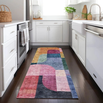 Milo Green Washable Indoor-Outdoor Rug-Outdoor Rugs-LOOMLAN Rugs-LOOMLAN