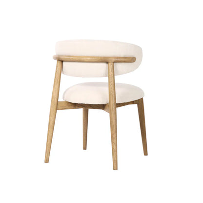 Milo Performance Fabric Armless Dining Chair - LOOMLAN - LH Imports - Dining Chairs