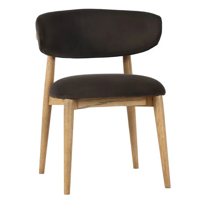 Milo Performance Fabric Armless Dining Chair - LOOMLAN - LH Imports - Dining Chairs