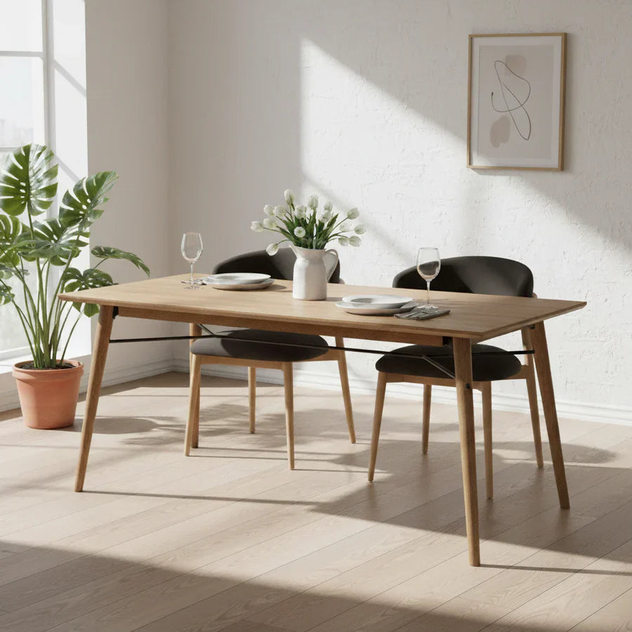 Milo Performance Fabric Armless Dining Chair - LOOMLAN - LH Imports - Dining Chairs