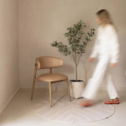 Milo Performance Fabric Armless Dining Chair