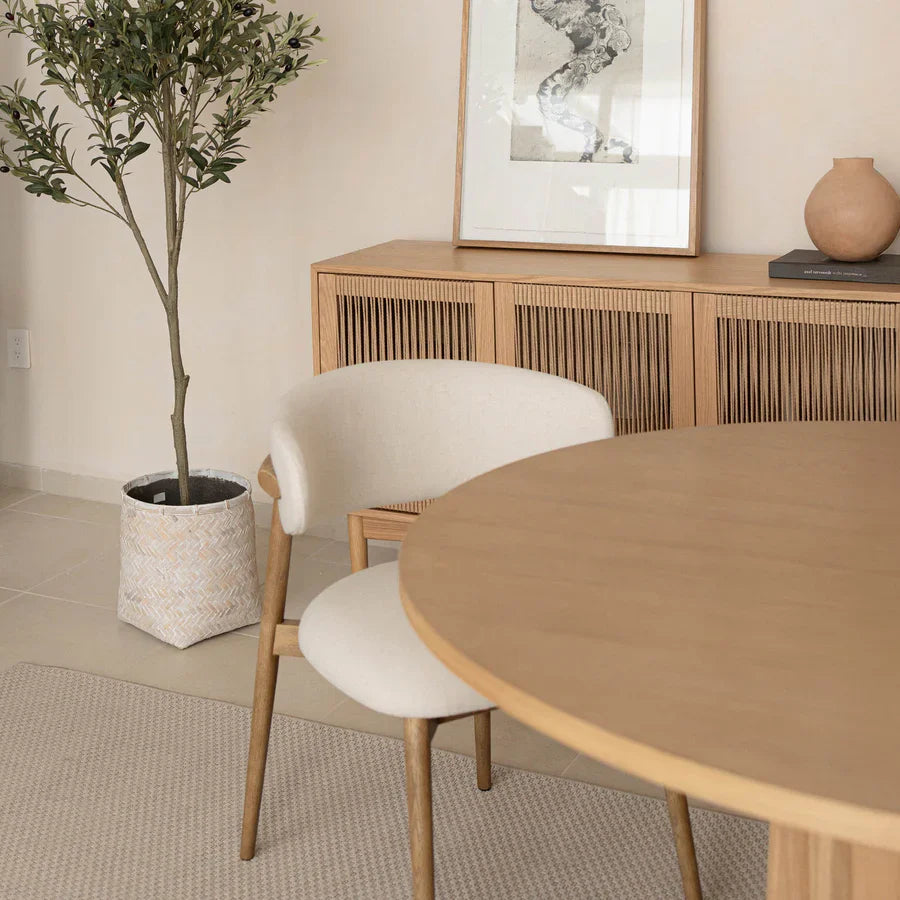 Milo Performance Fabric Armless Dining Chair